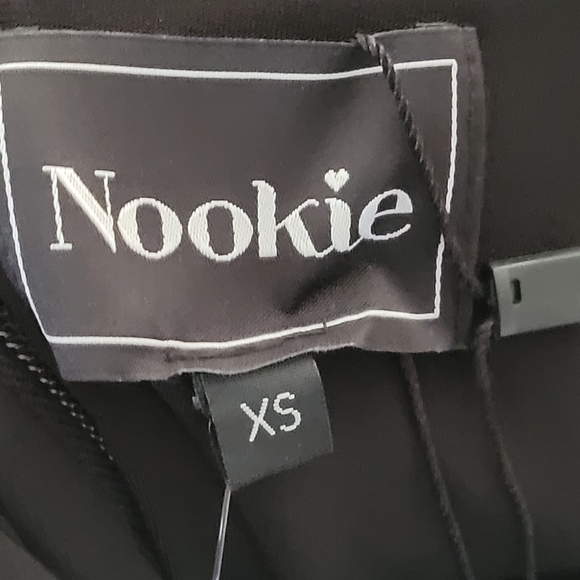 Nookie Pretty Woman Midi Dress Black Size XS - Picture 9 of 10